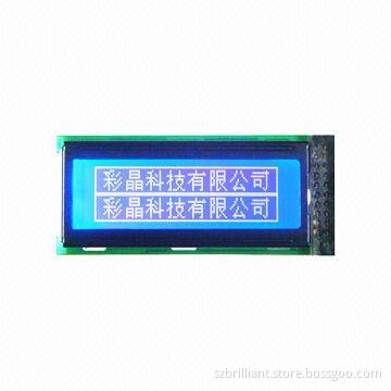 122x32 industrial grade LCD module display, supports serial and parallel interface, 3/5V